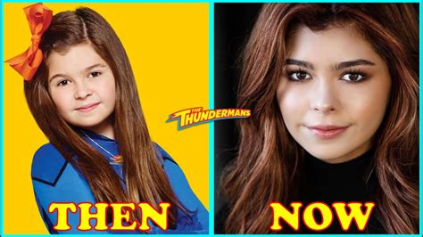 chloe from the thundermans|chloe thunderman then and now.